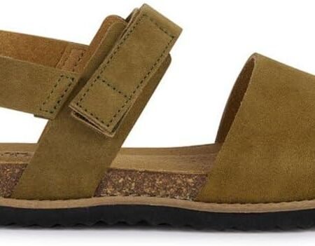 Girls' Classic Flat Strap Sandals